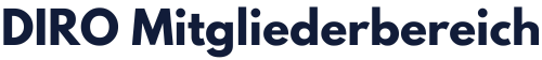 Logo DIRO Mitgliederbereich